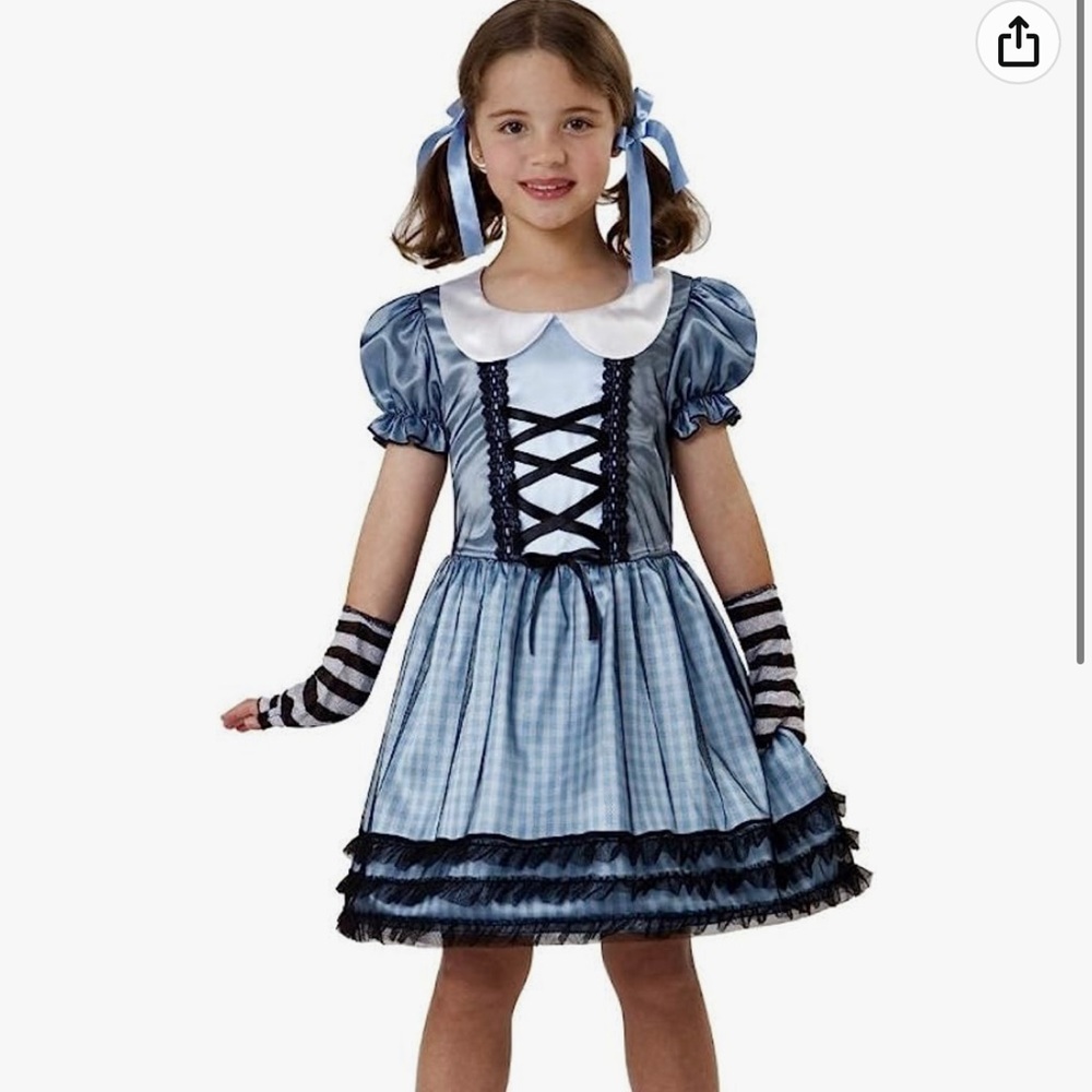 Totally ghoul wicked Dorothy costume. NWT small and medium available